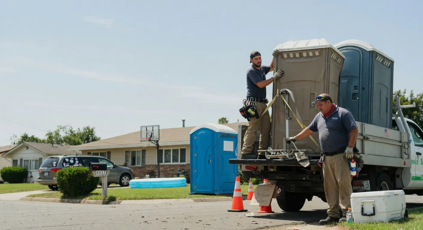 Porta Potty Rental in Hustle, VA near me