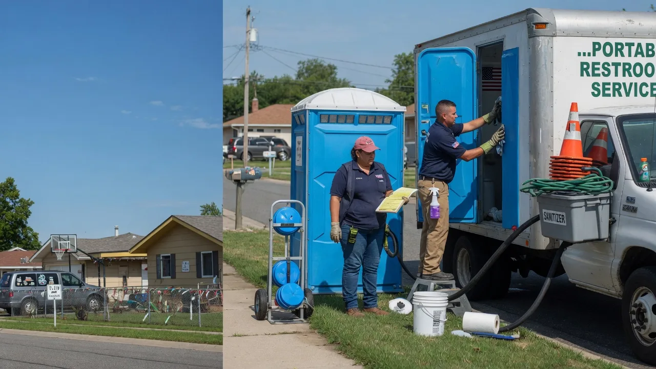 Portable Toilet Rental in Hustle, VA near me